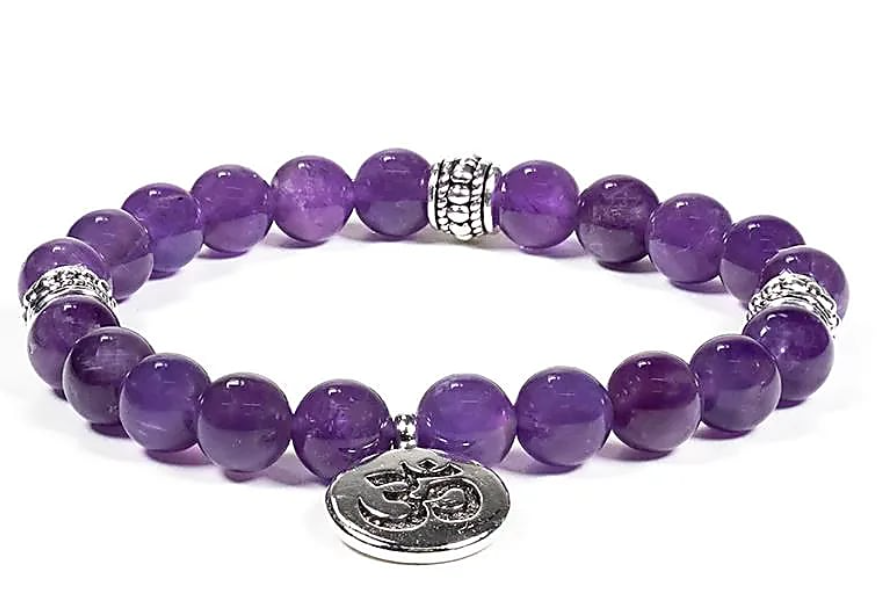 MALA armband amethist met ohm